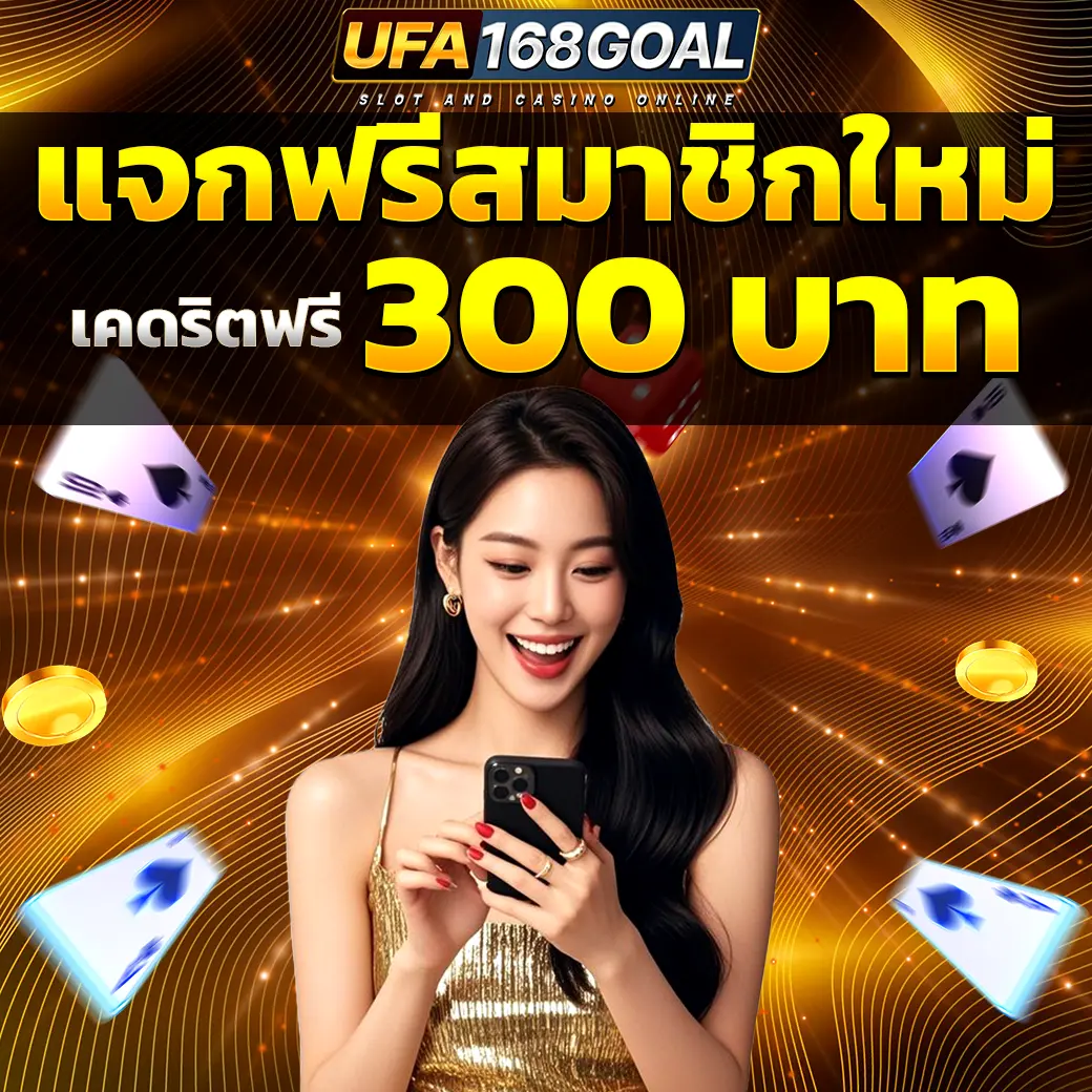 แจกฟรีสมาชิกใหม่ 300 UFA168GOAL พร้อมภาพผู้หญิงใช้มือถือ